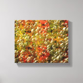 Abstract kleurig bubbelpatroon canvas afdruk (Voorkant)