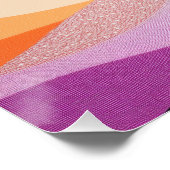 Abstract kleurrijk boomontwerp perfect poster (Hoek)