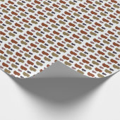 Abstract kleurrijk cadeaupapier (Hoek)