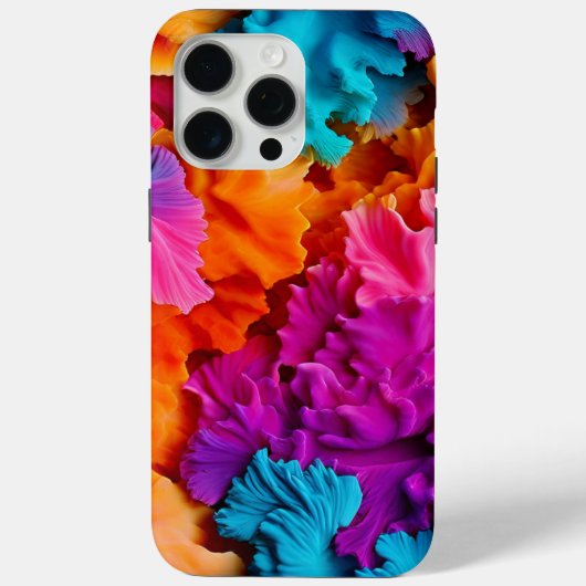 Abstract kleurrijk Case-Mate iPhone case (Achterkant)