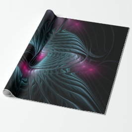 Abstract kleurrijk Fantasy Fractal Cadeaupapier