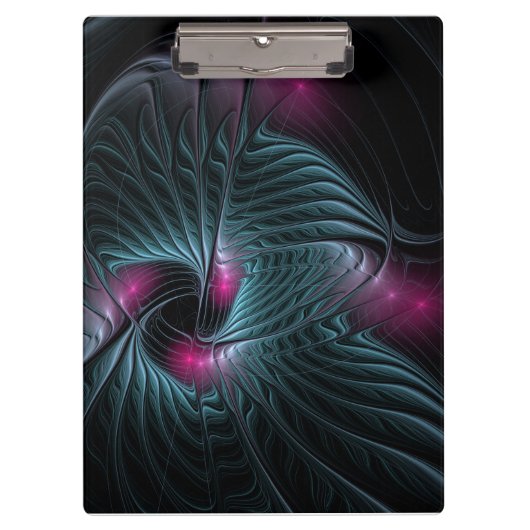 Abstract kleurrijk Fantasy Fractal Klembord (Voorkant)