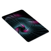 Abstract kleurrijk Fantasy Fractal Magneet (Rechterzijde)