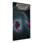 Abstract kleurrijk Fantasy Fractal Mini Klembord (Schuin)