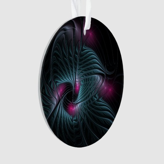 Abstract kleurrijk Fantasy Fractal Ornament (voorkant)