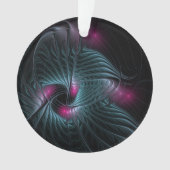 Abstract kleurrijk Fantasy Fractal Ornament (voorkant)