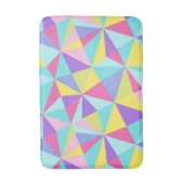 Abstract Kleurrijk Geometrisch Modern Pattern Badmat (Voorkant Verticaal)