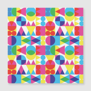 Abstract kleurrijk geometrisch patroonontwerp.
