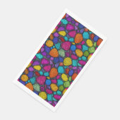 Abstract kleurrijk gesteente servet (Hoek)