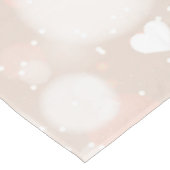 Abstract kleurrijk hartenpatroon tafelkleed (Gekanteld)