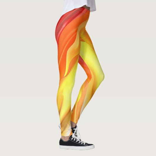 Abstract kleurrijk leggings (Rechts)