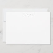 Abstract kleurrijk paard kaart (Achterkant)