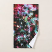 Abstract, kleurrijk patroon, helder, elegant bad handdoek (Handdoek)