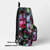 Abstract, kleurrijk patroon, helder, elegant bedrukte rugzak (Links)