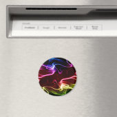 Abstract kleurrijk patroon magneet (Insitu (Vaatwasser))