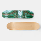Abstract kleurrijk skateboard (Horizontaal)