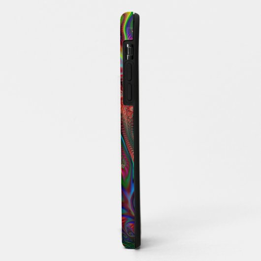 Abstract kleurrijk spiraal Case-Mate iPhone case (Achterkant/links)