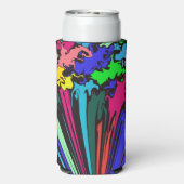 Abstract Kleurrijke Draai / Geknepen / (Seltzer Achterkant)