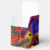 Abstract Kleurrijke Draaiende / Geduwd / Bedankdoosjes (Geopend)