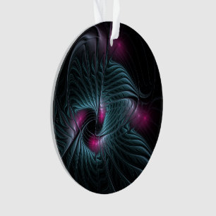 Abstract Kleurrijke Fantasie Fractal Ornament