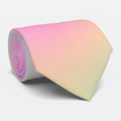 Abstract Kleurrijke Pastel Regenboog Ombre Stropdas (Opgerold)