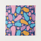 Abstract kleurvormpatroon wandkleed (Voorkant)