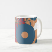 Abstract Koffiemok (Voorkant rechts)