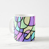 Abstract Koffiemok (Voorkant links)