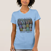 Abstract konijnen ontwerp voor vrouwen