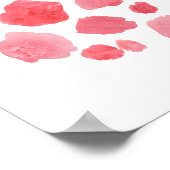 Abstract koraal poster (Hoek)