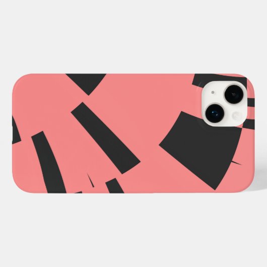 Abstract koraalpatroon I Case-Mate iPhone Case (Achterkant (horizontaal))