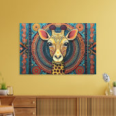 Abstract kunst canvasprint canvas afdruk (Insitu (Woonkamer))