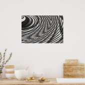 Abstract Kunst hedendaags modern Kunstafdrukken Po Poster (Keuken)