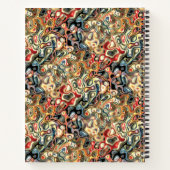 Abstract Kunst Notitieboek (Achterkant)