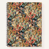 Abstract Kunst Notitieboek (Voorkant)