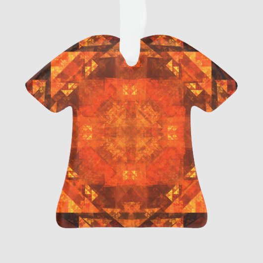 Abstract kunstacrylhoudend Shirt Ornament (voorkant)