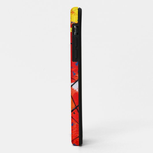 Abstract kunstbehang voor iPhone/Samsung Case-Mate iPhone Case (Achterkant/links)