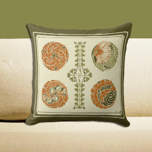 Abstract kunstdeco-handbereik laat Natuur ontwerp Kussen