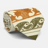 Abstract kunstdeco-handgreep laat Natuur ontwerpen Stropdas (Opgerold)