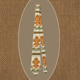 Abstract kunstdeco-handgreep laat Natuur ontwerpen Stropdas