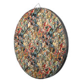 Abstract kunstkunstbord dartbord (Voorkant Rechts)