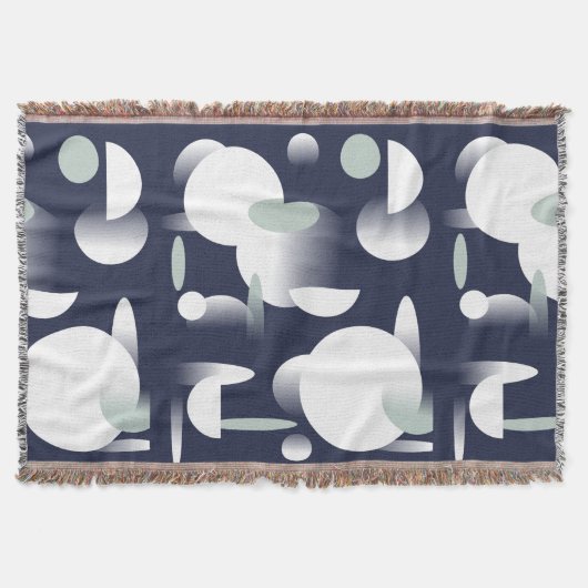 Abstract kunstmatig patroondepot deken (Voorkant)