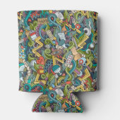 Abstract kunstmatig pictogram blikjeskoeler (Achterkant)