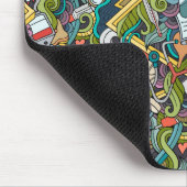 Abstract kunstmatig pictogram muismat (Hoek)