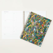 Abstract kunstmatig pictogram planner (Display)
