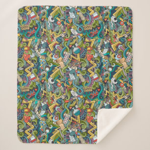 Abstract kunstmatig pictogram sherpa deken