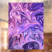 Abstract kunstmeesterwerk raamsticker (Vel 2)