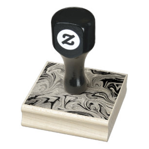 Abstract kunstmeesterwerk rubberstempel