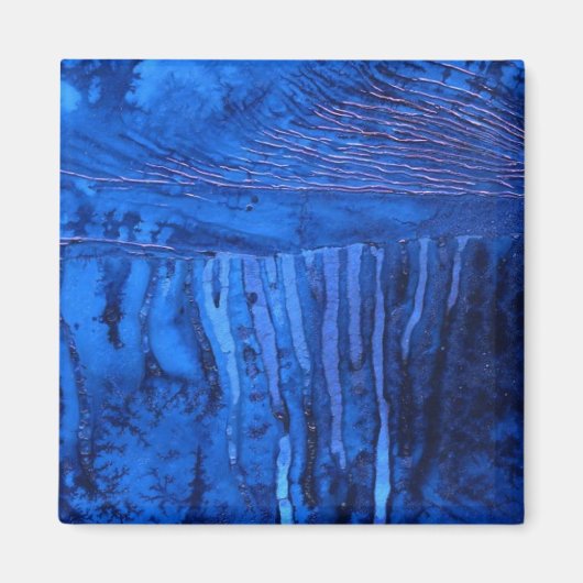 abstract kunstnet "Deep Water #2" Magneet (Voorkant)