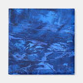 abstract kunstnet "Deep Water #5" Magneet (Voorkant)